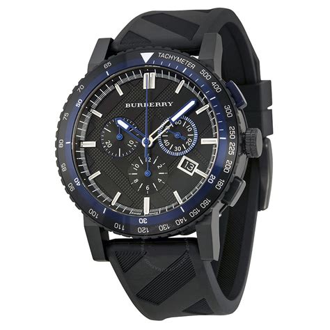 burberry the city watch specs|Burberry The City Chronograph Black Dial Black Rubber Men's .